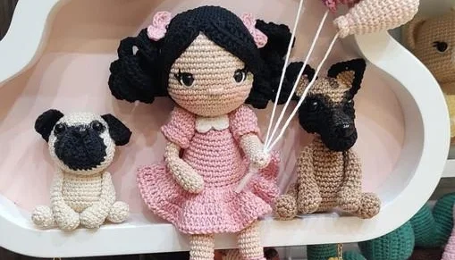 Enfeite de Porta Maternidade Menina