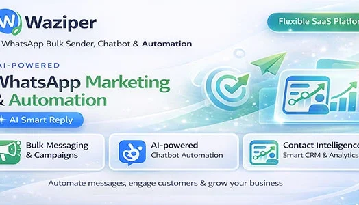 Script PHP AI WhatsApp Bulk Sender, Chatbot & Automatico