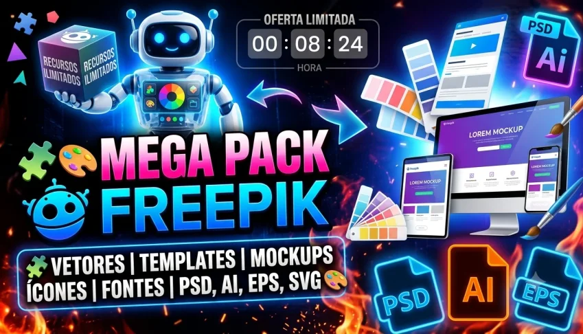 🔥pare de começar do zero | melhor pack para designer 🎨🧩