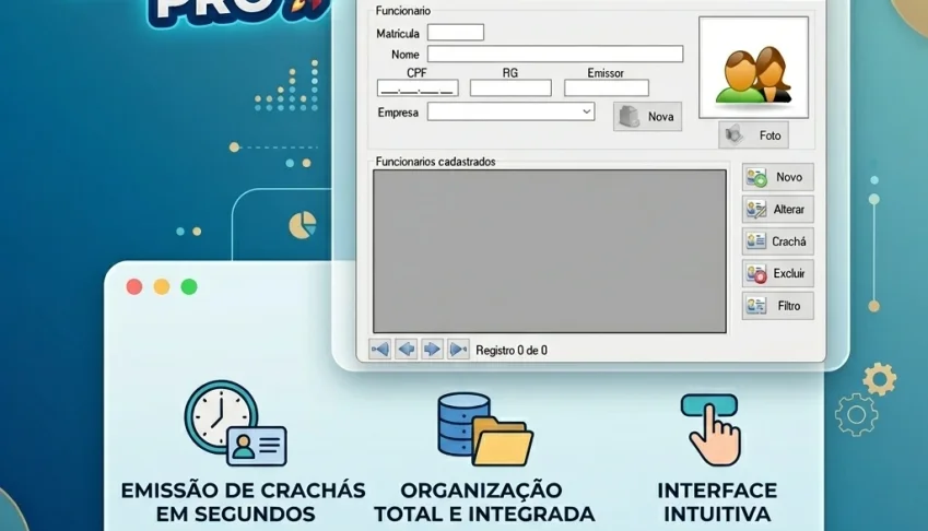 Criador De Crachás Pro - Atualizado
