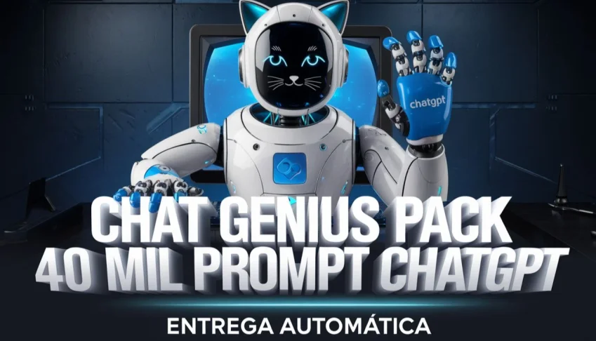 Chat Genius Ai Pack: 40K Prompts + 1.4K Ferramentas De Ia