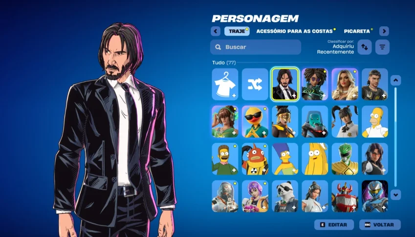 Conta Fortnite | 75 Skins | Outlaw Midas | Entrega automátic