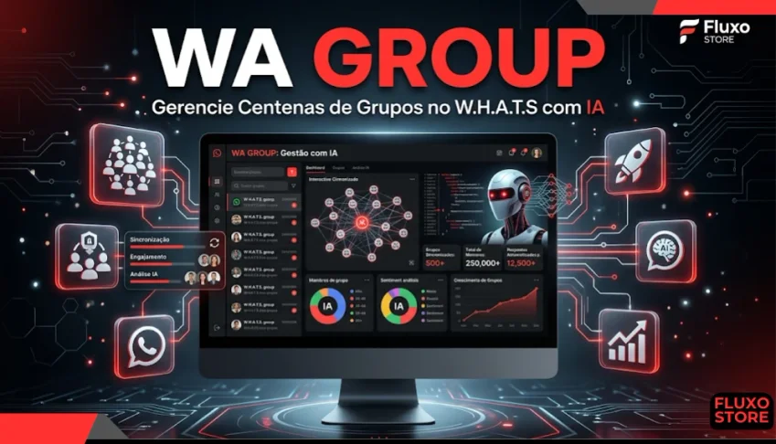 WA Group: Gerencie Centenas de Grupos no W.H.A.T.S com IA