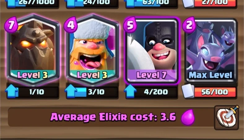 CONTA CLASH ROYALE LVL 11 COM TODAS AS CARTAS
