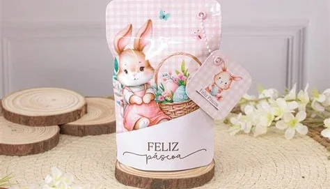 Saquinho de Páscoa Personalizado