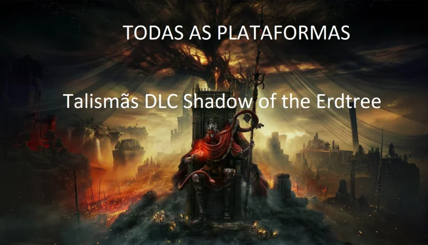 Elden Ring Pacote Talismãs DLC Shadow of the Erdtree