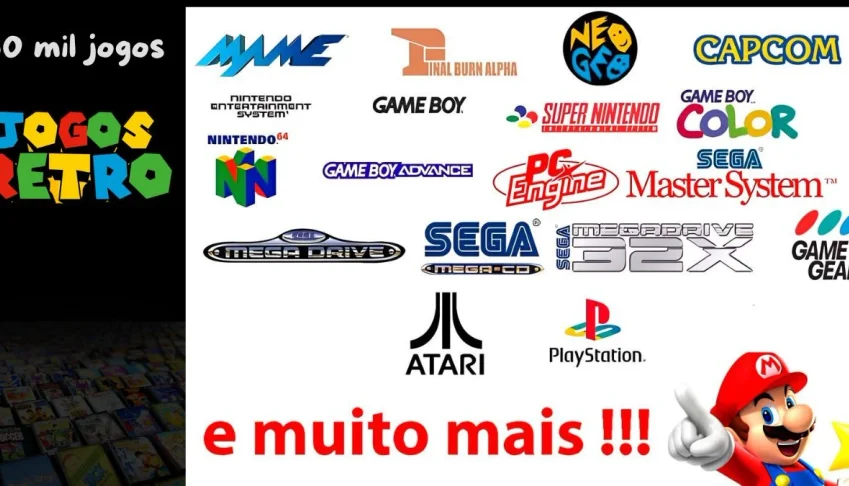 30 mil jogos retro
