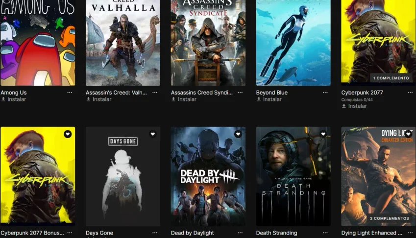 Vendo conta Epic Games com vários jogos e skins em jogos