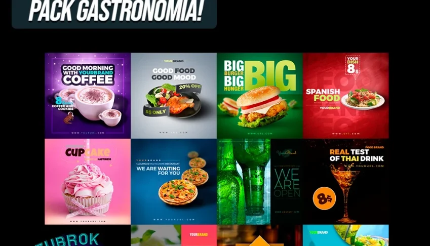 PACK ARTES DE GASTRONOMIA - PROMO!