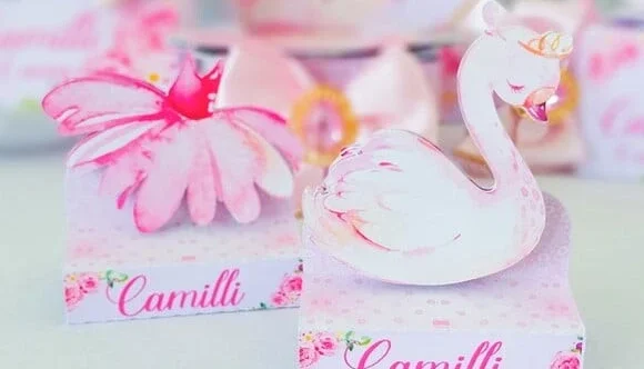 Porta Bis Duplo Bailarina Personalizado