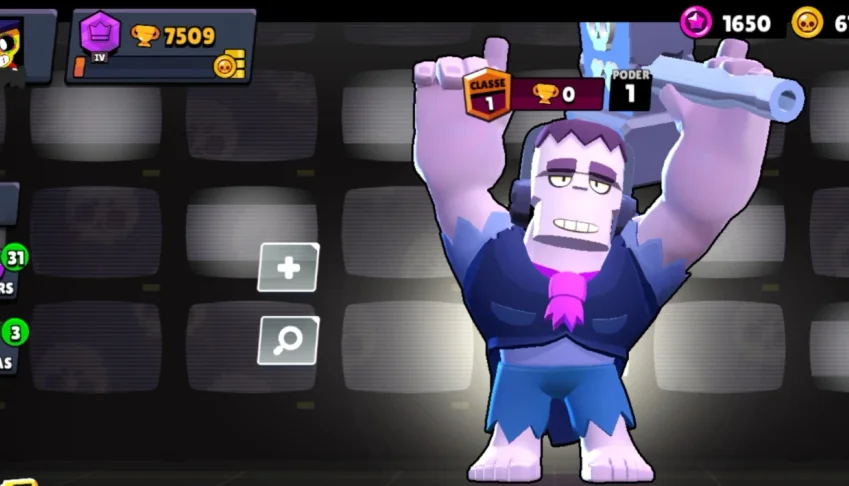 Conta brawl Stars 7,500 troféus