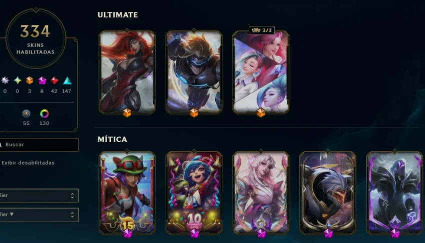 Conta Lv 639 Full Champs Esmeralda 1
