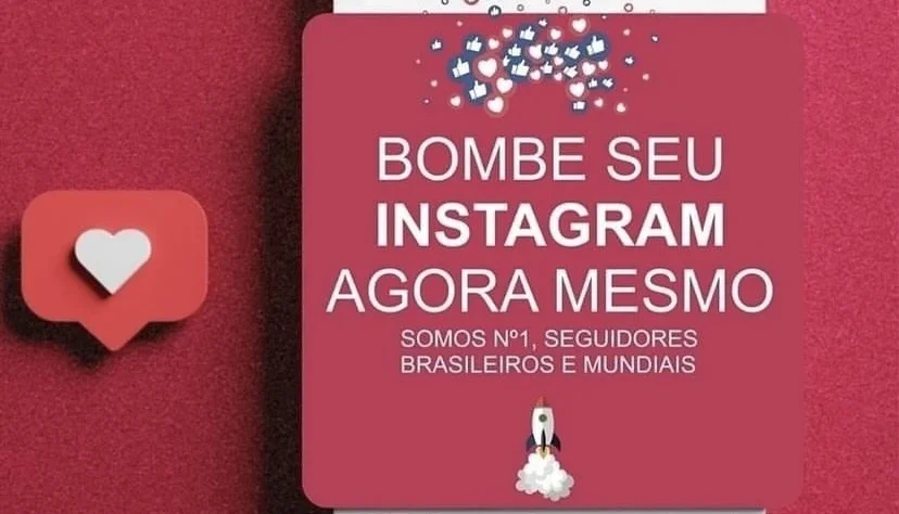 1.000 curtidas Instagram