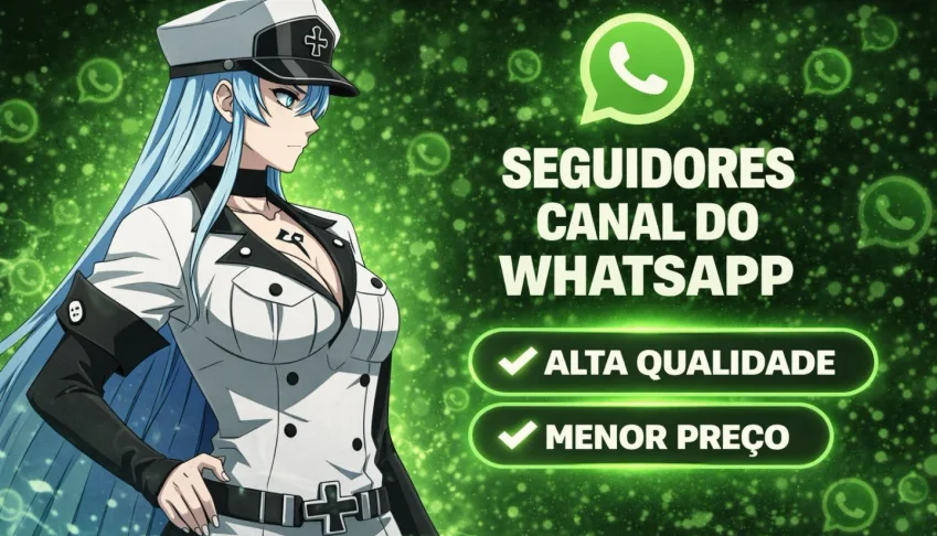 [O Mais Barato] Seguidores Canal Whatsapp