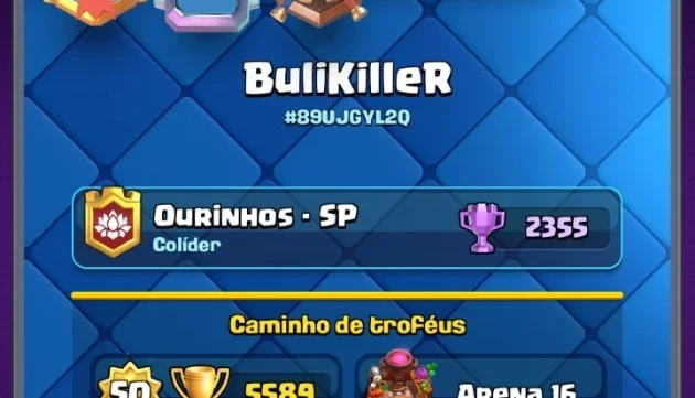 Conta Clash Full, Level 50 Com 10K Em Gemas E 400K Em Gold
