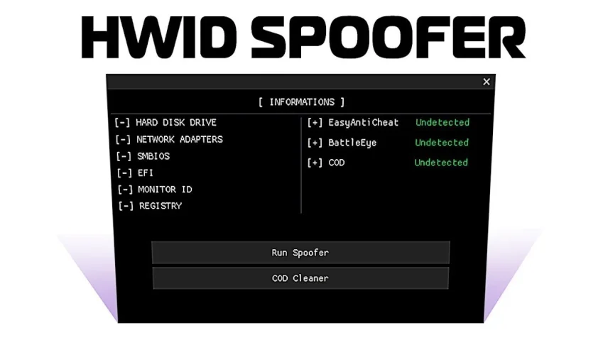Spoofer Hwid Ban Pubg, Valorant Life-Time ENTREGA AUTOMATICA