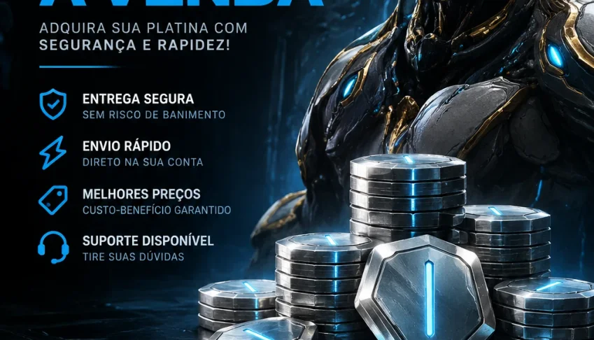 🎮 Platinas Warframe À Venda! 💎1000 Platinas