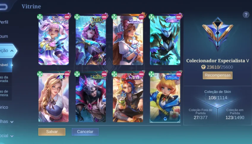 Conta mobile legends a venda