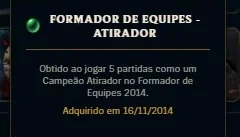 188 Skin todos os Champions , 700 Aberto a negociações.