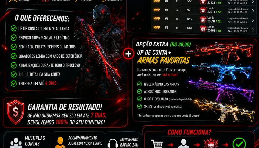 🔥 Up De Conta Blood Strike – Do Bronze Ao Lenda 🔥
