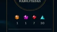 PLATINA 4 (Quase todos os champs), 83 skins, 30 skinsspolio