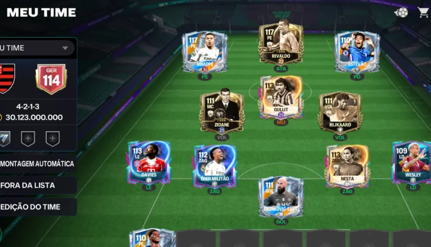 $2,3 Bilhões coins - Gullit - Mbappe - Zidane - Rivaldo