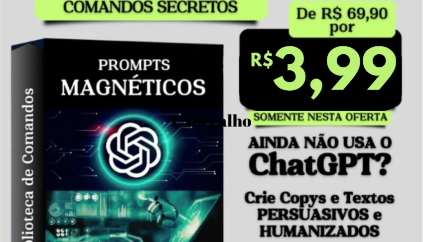 Ia Pack +1.800 Prompts De Comandos Secretos Chat Gpt