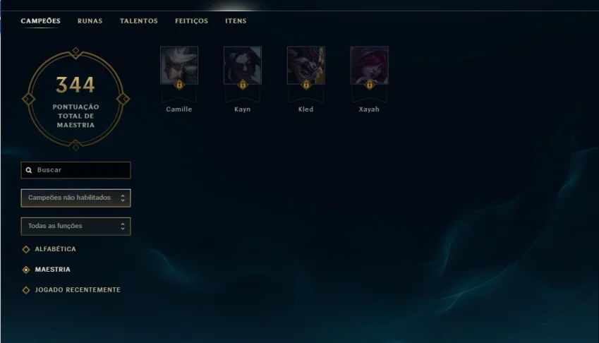 Conta lol Diamante IV
