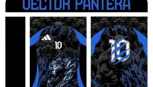 Estampa Pantera Interclasse - Dragão CDR E PDF