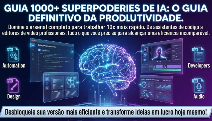 +1000 Superpoderes de IA: O Guia Definitivo da Produtividade