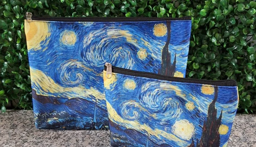 Kit de Necessaires Van Gogh Céu Estrelado