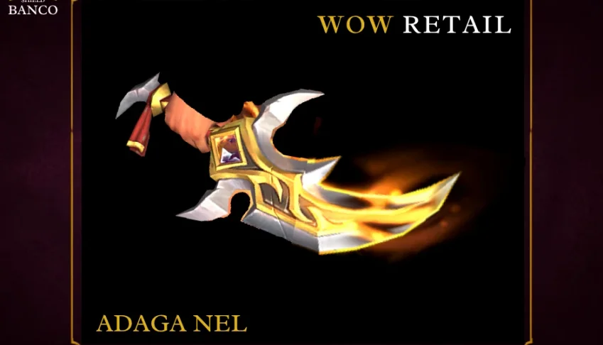 World of Warcraft - Skin de Arma Adaga (Transmog)