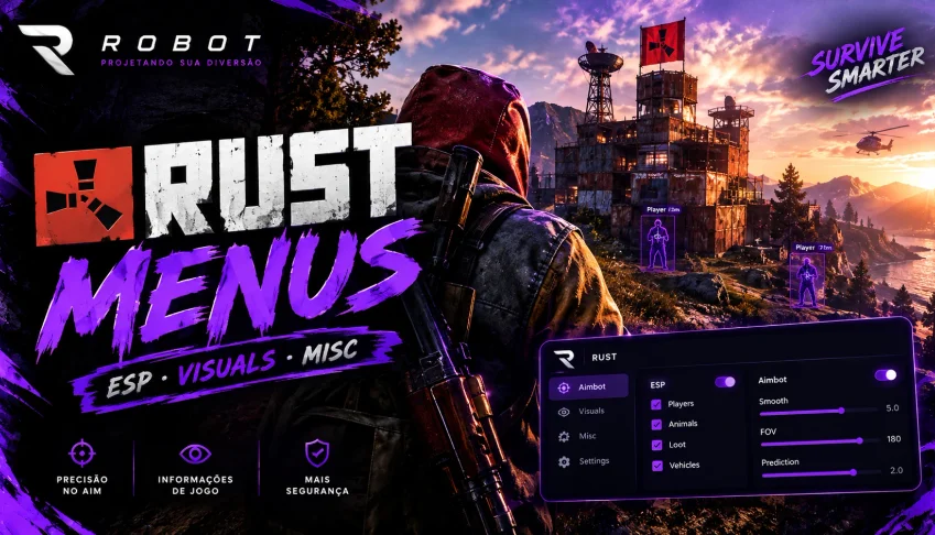 Hack Rust Esp Aimbot Esp Item Cheat Menu