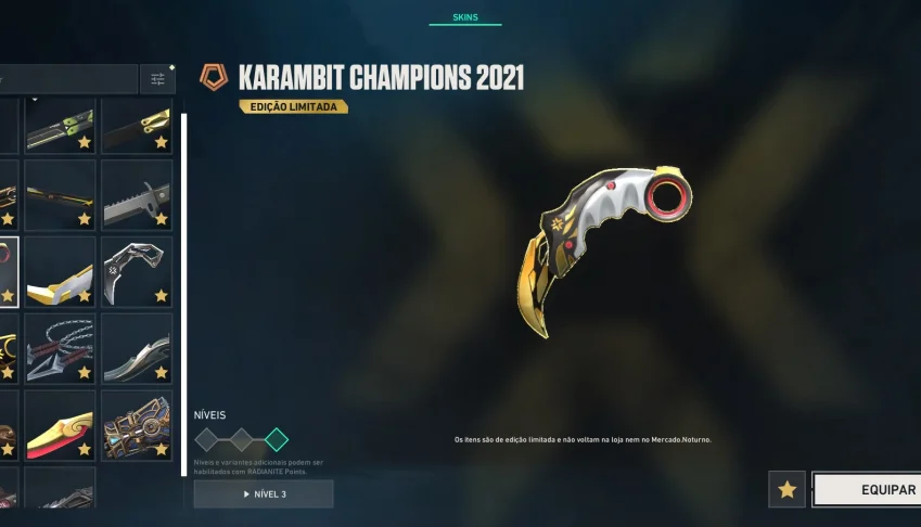 Conta Beta Valorant TODAS SKINS CHAMPIONS