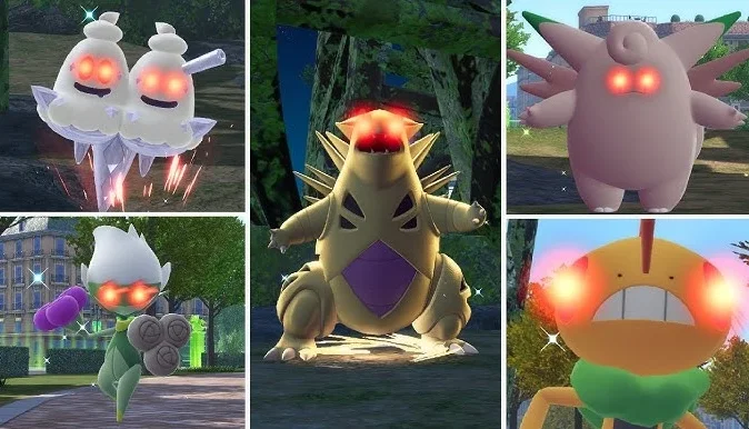 Pacote 5 Alpha Shiny Personalizados - Pokémon Legends Z-A