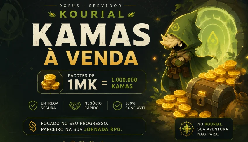 Dofus Kamas - Servidor Kourial - 1 Milhão De Kamas