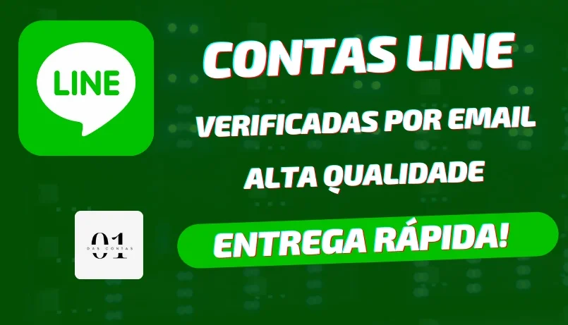CONTAS LINE VERIFICADAS POR EMAIL [ALTA QUALIDADE]