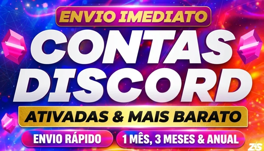 Conta Discord Com Nitro Ativada