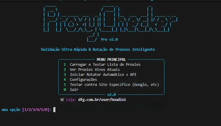 ProxyChecker  | Verificador de proxys - script python