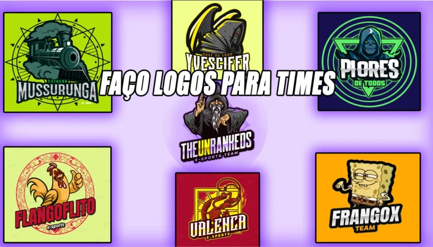 FAÇO LOGOS DE TIMES!