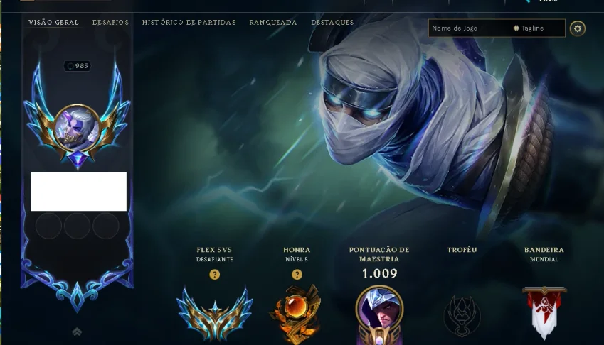 Conta Rara De League Of Legends