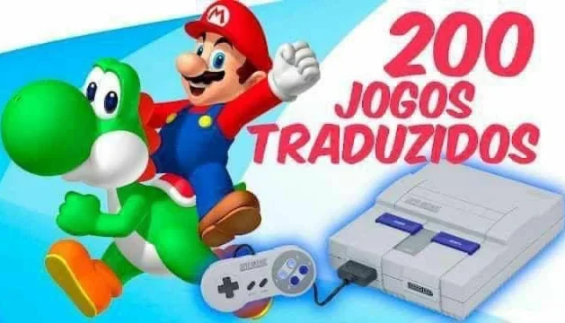 🎮 SNES9x HD + 230 Jogos Traduzidos em Português (PT-BR)