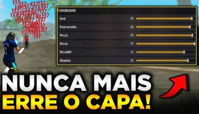 sensibilidade FF ios e android 2025