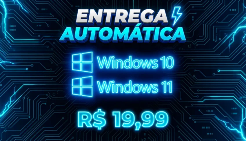 ⚡ Windows 10/11 Pro Original|Vitalício 💎|Envio Automático