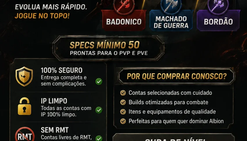 Conta Albion - Spec em Badonico