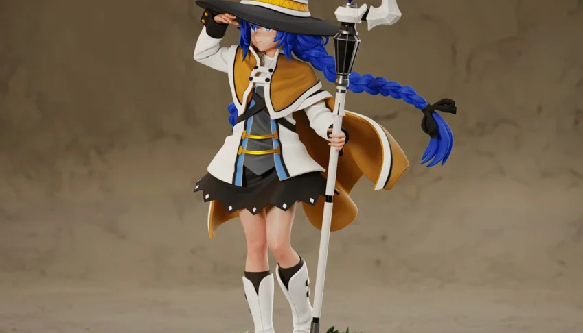 Roxy - Mushoku Tensei - Arquivo STL - P/Impressão 3D