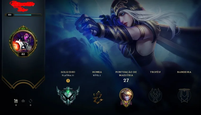 Conta Smurf S9 Platina ADC