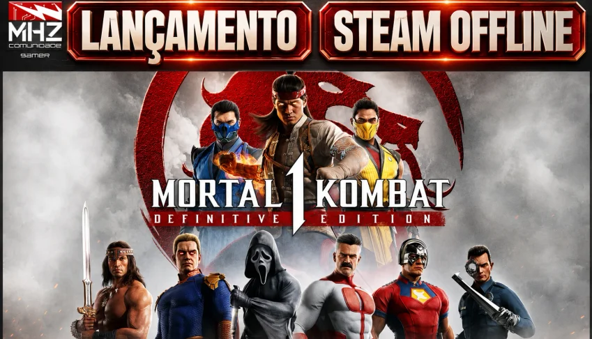 Mortal Kombat 1 Definitive Edition MK1/Jogos Steam Offline 