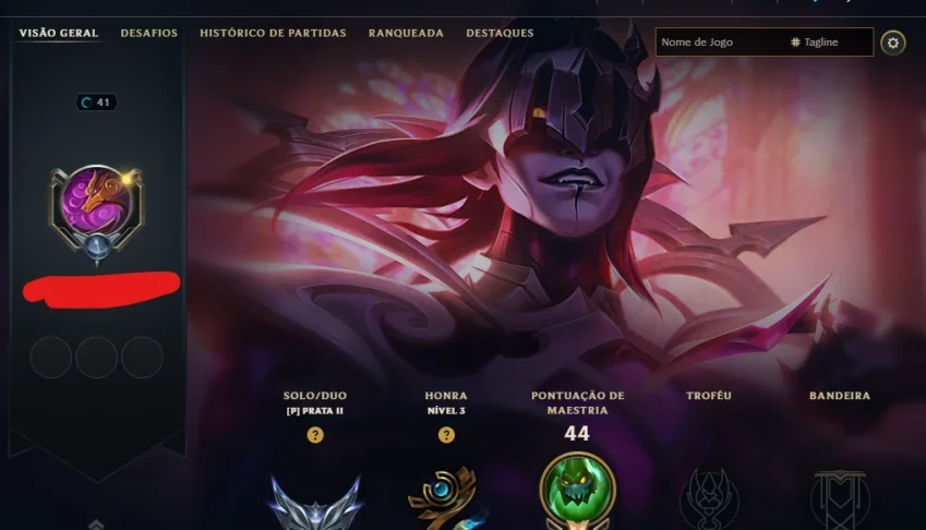[Entrega Automática] Conta Lol Prata, 24K Ea, 43 Skins