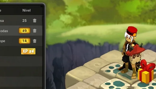 Conta no Dofus Osa(full Scroll) e Elio Lv 200+